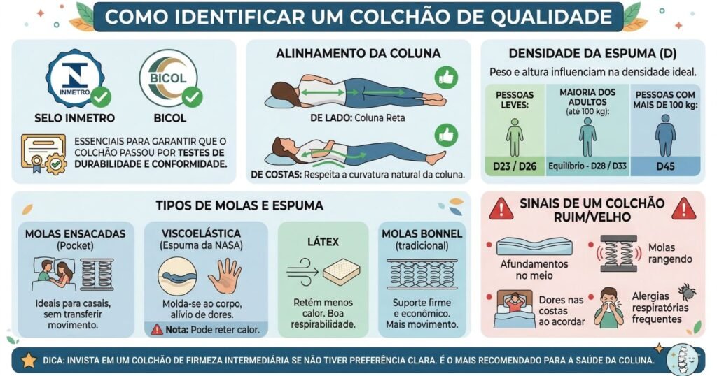 como escolher um bom colchão