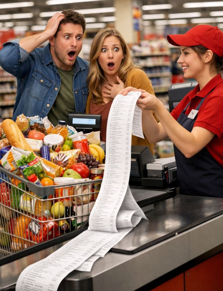 nossa primeira compra nos deixou no vermelho 
