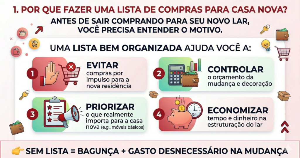 porque fazer uma lista de gastos
